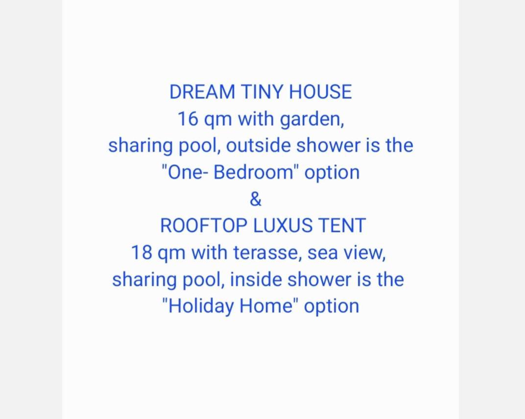 Dream Tiny House Or Luxus Tent With Pool Villa Chania  Buitenkant foto